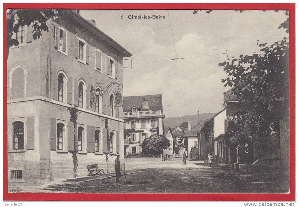 GIMEL-LES-BAINS, PHOTOTYPIE 1910 - Gimel