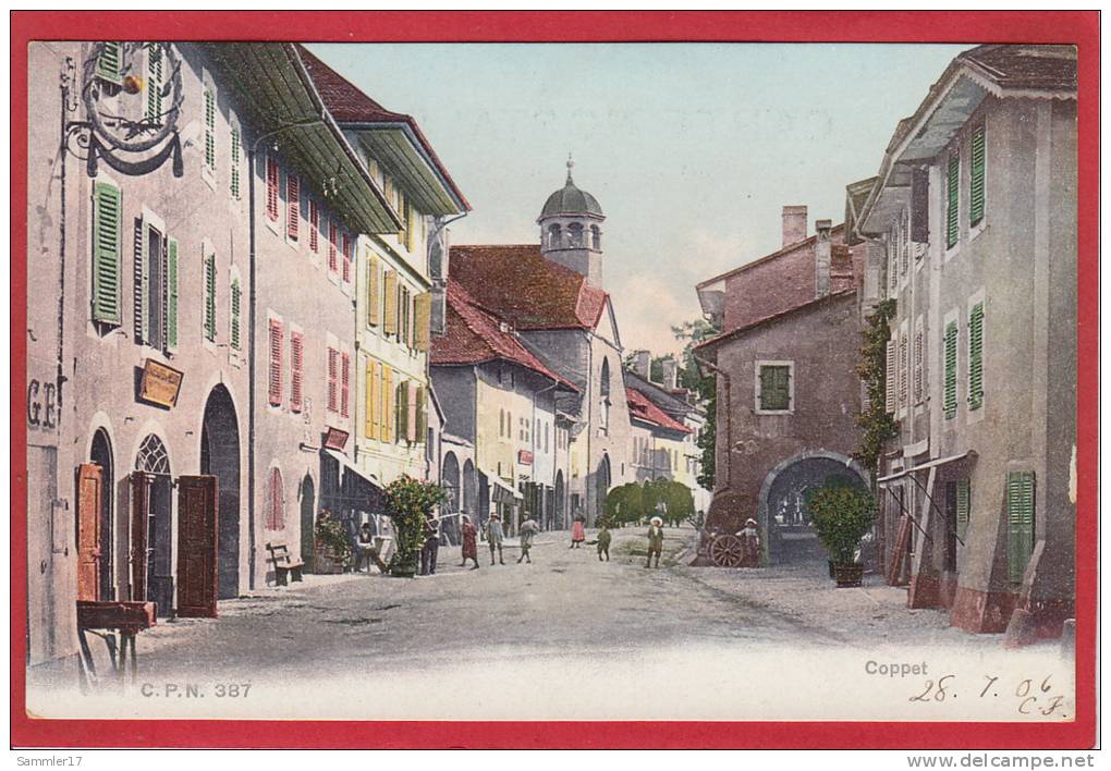 COPPET, LA RUE - Coppet