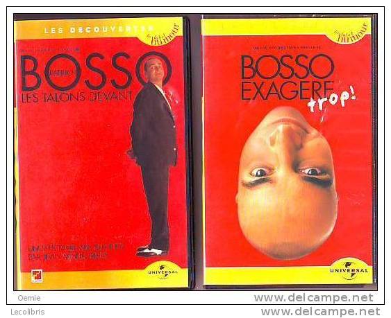 BOSSO  °°°°°°°°°  2   CASSETTES   VIDEO - Colecciones & Series