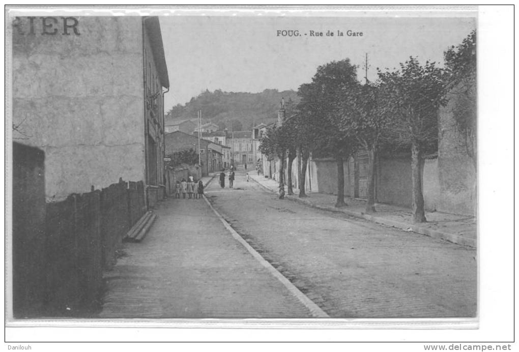 54 // FOUG  Rue De La Gare, - Foug