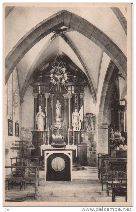 Leernes Relique De Saint Quirain Et La Statue - Fontaine-l'Evêque