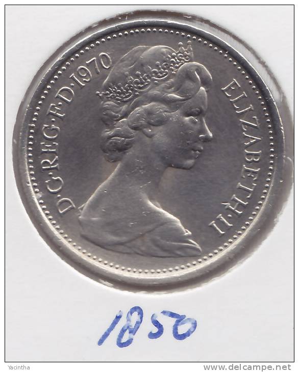 @Y@  Engeland 5 New Penny  1970    (1850) - Other & Unclassified