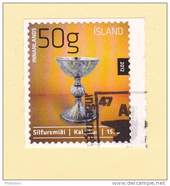 Iceland Mi 1343 Iceland Craftsmanship Silverwork Chalice First Day Cancellation - 2012 - Neufs