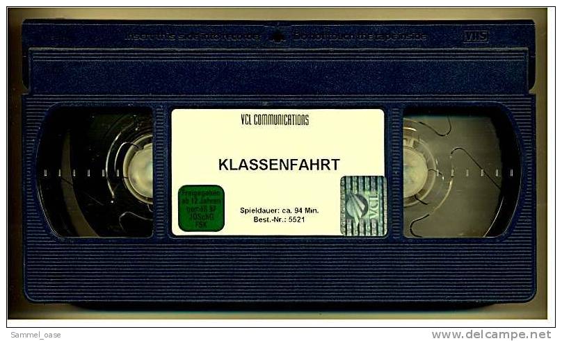 VHS Video  -  Klassenfahrt  - Drama - Clement Van Den Bergh - Regie : Claude Miller - Drama