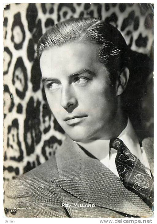 RAY MILLAND , * M 13 87 - Artisti