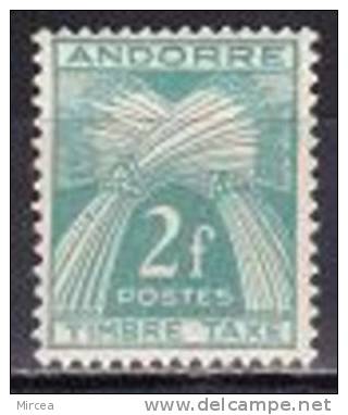 Andorre 1946 - Yv.no 34 Neuf**(d) - Unused Stamps