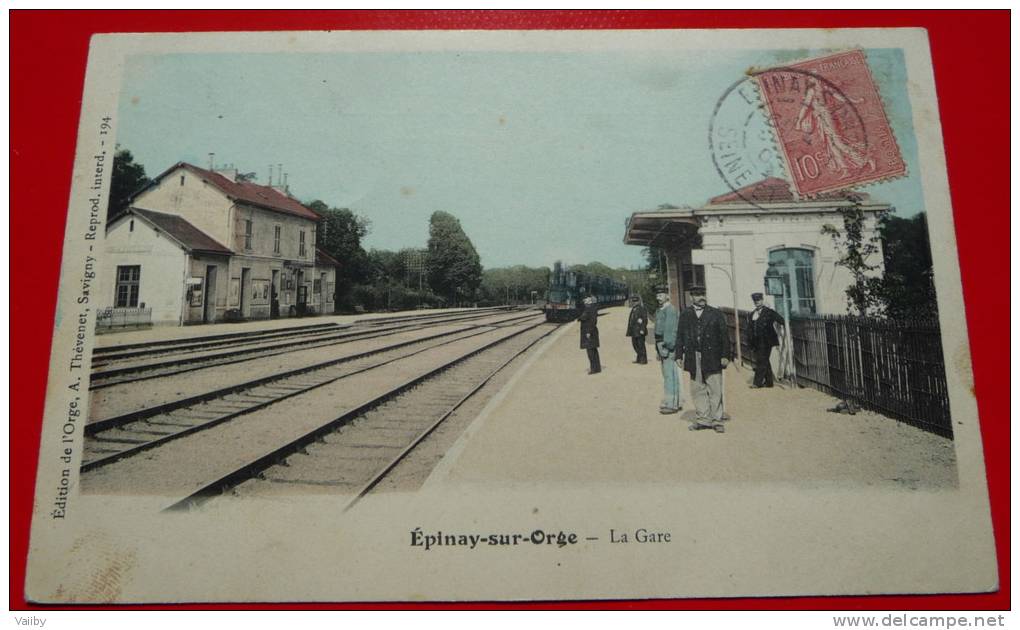 EPINAY SUR ORGE - La Gare - Epinay-sur-Orge
