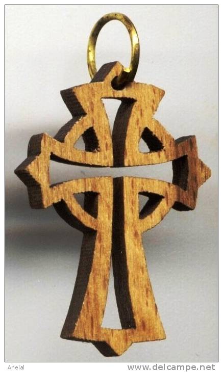 Olive Wood Cross Made In Jerusalem - Religion & Esotericism