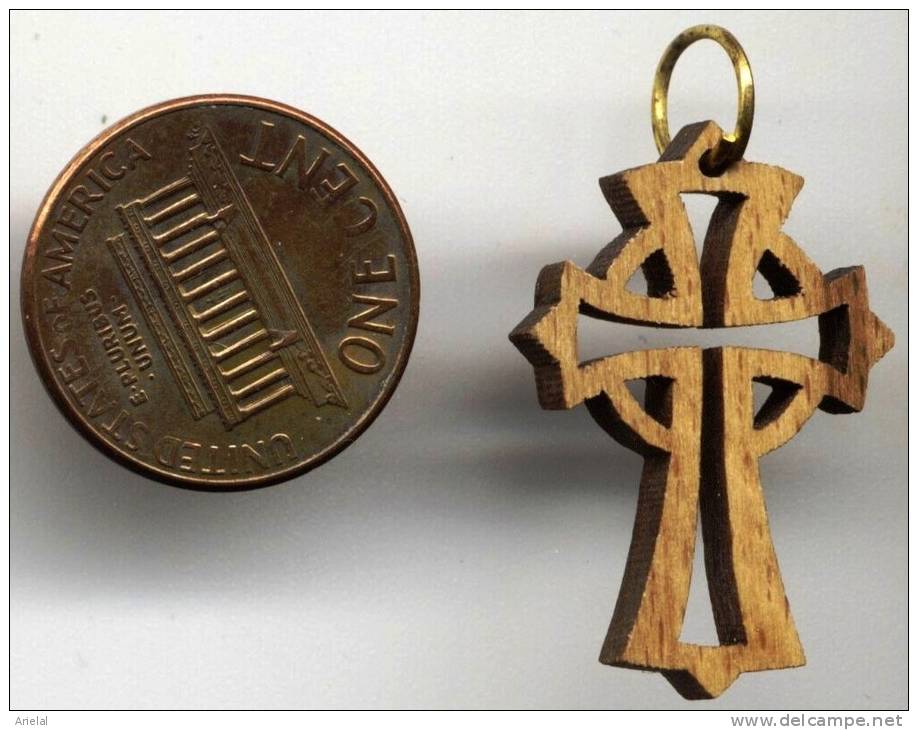 Olive Wood Cross Made In Jerusalem - Religion & Esotericism