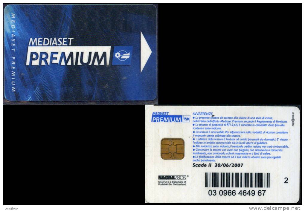 MEDIASET PREMIUM  CHIP-Expired 30-06-2007 - Unclassified