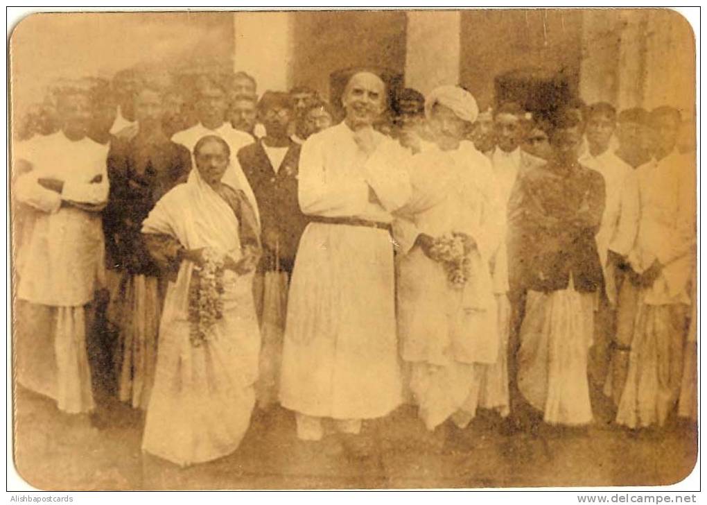 Mahatma Gandhi, Picture Postcard, India As Scan - Mahatma Gandhi