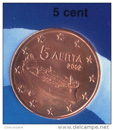 ** 5 CENT GRECE 2002 AVEC LETTRE  NEUVE ** - Grecia