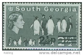 South George, Antarctic, Penguins, Michel 62, MNH 16441 - Penguins
