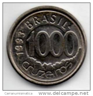 BRASILE 1000 CRUZEIROS 1993 - Brésil