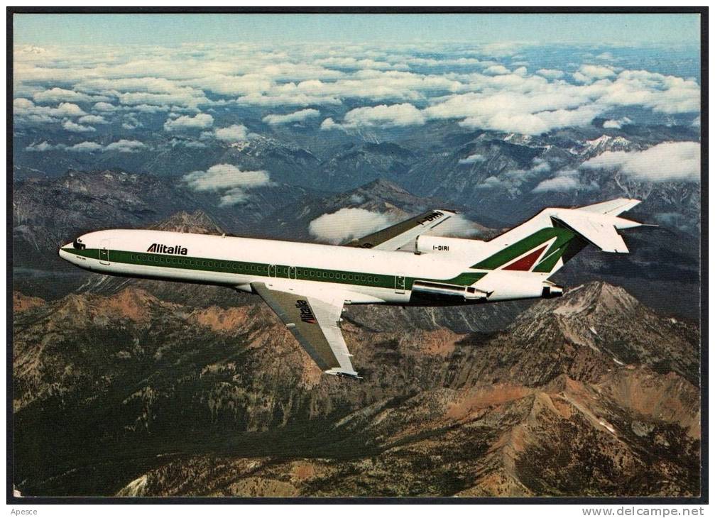 ITALIA - ALITALIA - BOEING 727-200 - NUOVA - 1946-....: Moderne