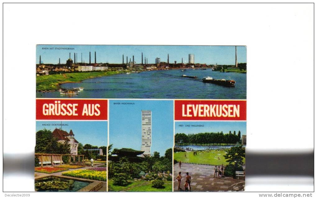 B67240 Germany Leverkusen Boats Bateaux Multiviews Used Perfect Shape Back Scan At Request - Leverkusen