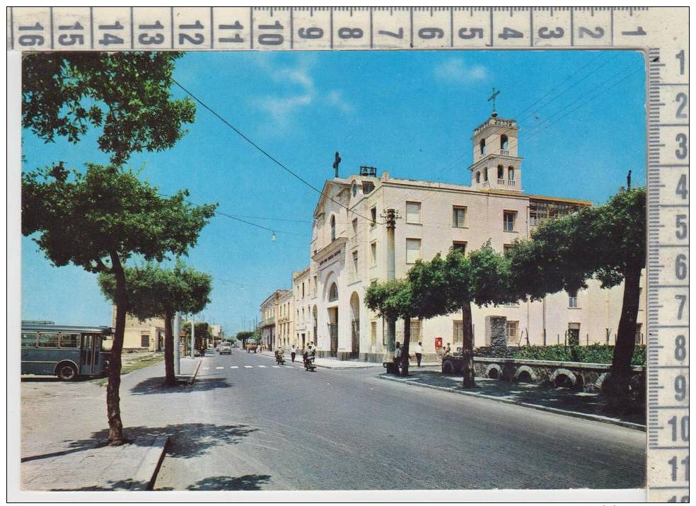 Torre Del Greco - Santuario Del Buon Consiglio E Via Nazionale - Bus . Corriere - - Torre Del Greco