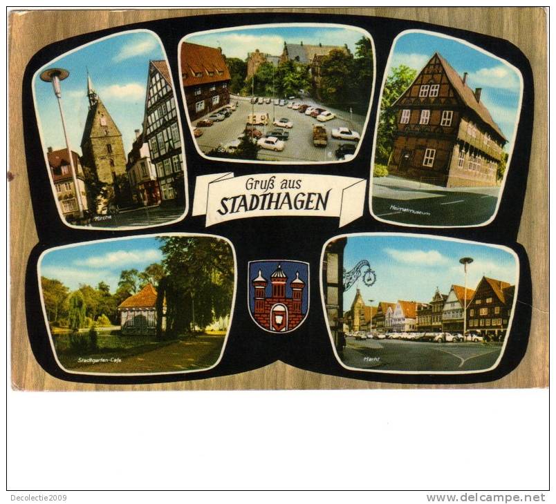 B67259 Germany Stadthagen Multiviews Used Perfect Shape Back Scan At Request - Stadthagen