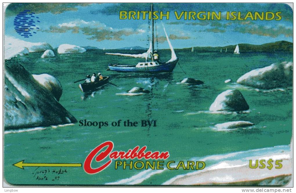 British Virgin Islands-218CVVA-SLOOPS OF THE BVI - Islas Virgenes