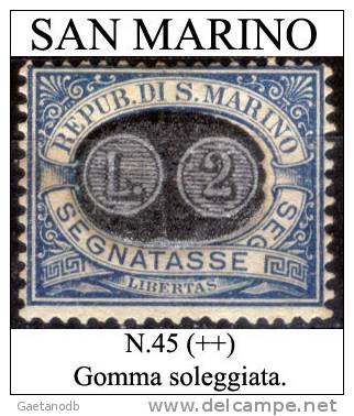 San-Marino-F0089 - Postage Due