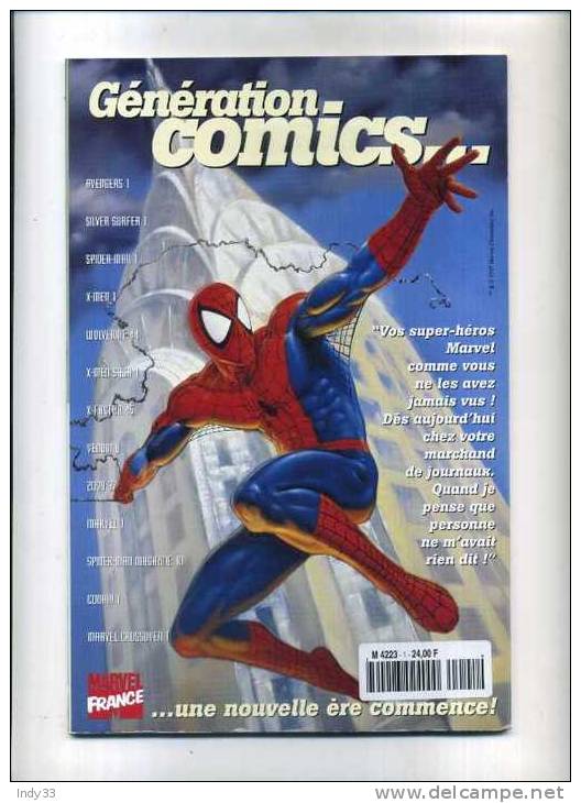 - LE MAGAZINE MARVEL 1 . MARVEL COMICS 1997 - Marvel France