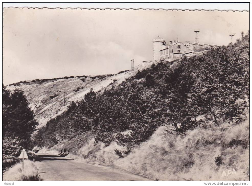 Cp , 48 , MASSIF DE L'AIGOUAL , L'Observatoire Du Mont Aigoual Vu De La Route ( 1567 M.) - Other & Unclassified