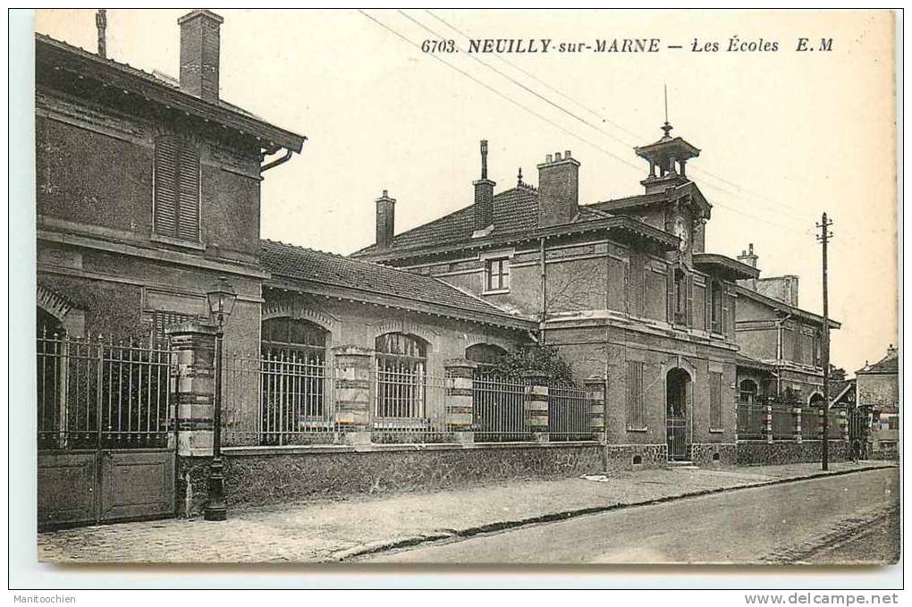 DEP 93 NEUILLY SUR MARNE LES ECOLES - Neuilly Sur Marne