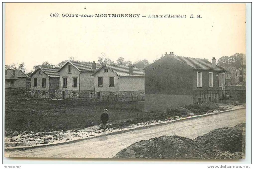 DEP 95 SOISY SOUS MONTMORENCY AVENUE D'ALEMBERT CITE - Soisy-sous-Montmorency