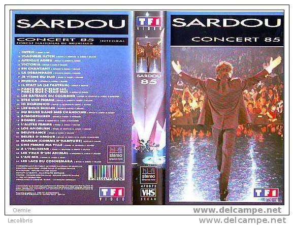 MICHEL SARDOU   CONCERT 85 - Konzerte & Musik