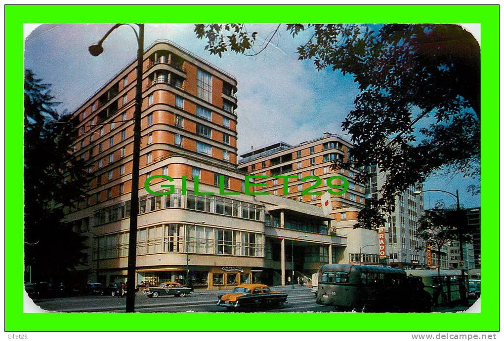 MEXICO - HOTEL DEL PRADO ON FAMED AVENIDA JUAREZ - TRAVEL IN 1966 - - Mexico