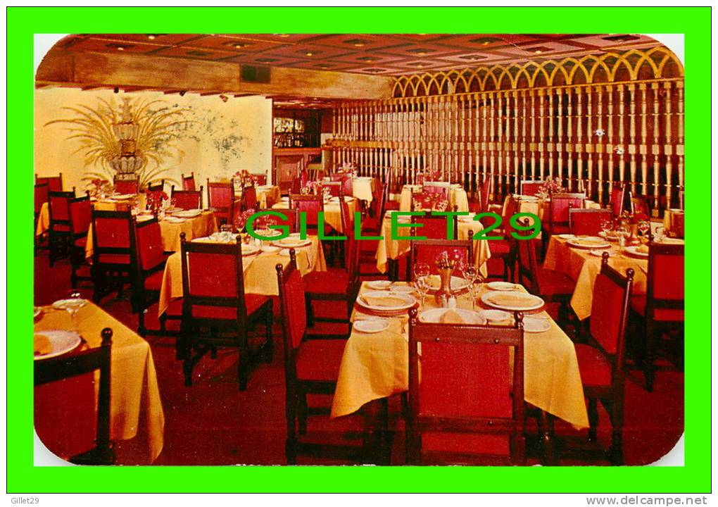 CIUDAD DE MEXICO - LA POSADA DE LEO RESTAURANTE - DINNING ROOM - TRAVEL - - Mexico