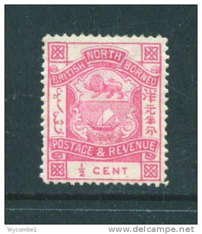 NORTH BORNEO  -  1888  1/2c  MM (hinge Remainders) As Scan - North Borneo (...-1963)