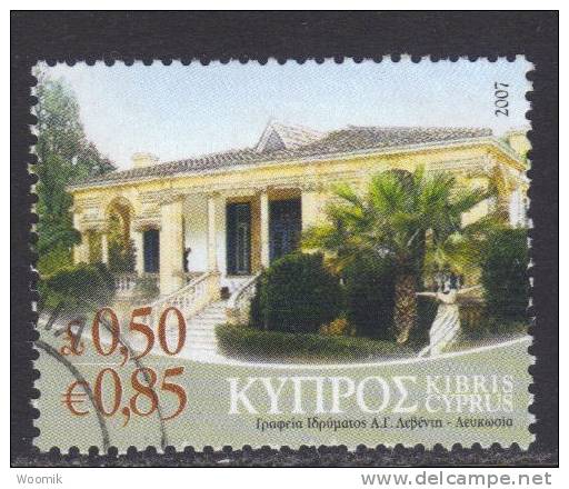 Cyprus ~ 2007 ~ 50c Buildings ~ Dual Currency ~ SG 1150 ~ Used - Used Stamps