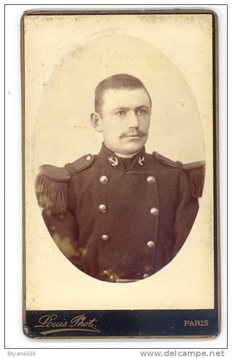 CDV - Militaire Des Troupes De Marine - Phot; Louis - TB (voir Scan) - Guerre, Militaire