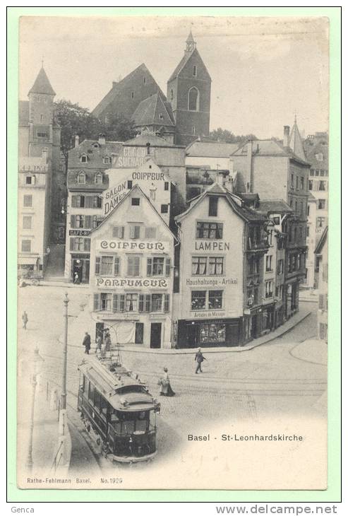 BASEL - ST-LEONHARDSKIRCHE - - Bâle