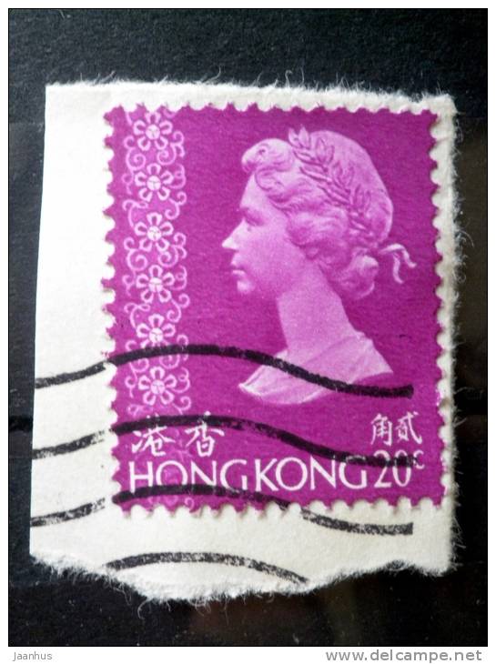 Hong Kong - 1973/1976 - Mi.nr.318??,270??,297?? - Used - Queen Elizabeth II - Definitives - On Paper - Oblitérés