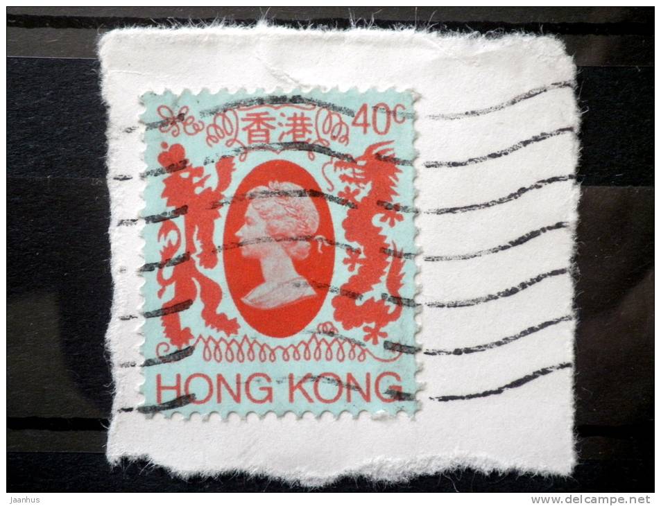 Hong Kong - 1982/1985 - Mi.nr.391??,446?? - Used - Queen Elizabeth II - Definitives - On Paper - Used Stamps