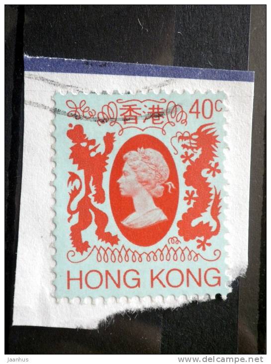 Hong Kong - 1982/1985 - Mi.nr.391??,446?? - Used - Queen Elizabeth II - Definitives - On Paper - Gebraucht