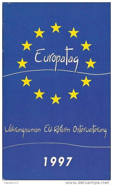 Livret  / Büchlein / Booklet - Europa Tag 1997 : Währungsunion, EU-reform, Osterweiterung (journée De L'Europe) - Hedendaagse Politiek