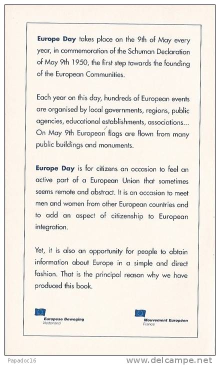 Livret  / Büchlein / Booklet - May 9th - Europe Day 1997 - [dutch Edition In English] [journée De L'Europe 9 Mai 1997] - 1950-Heute