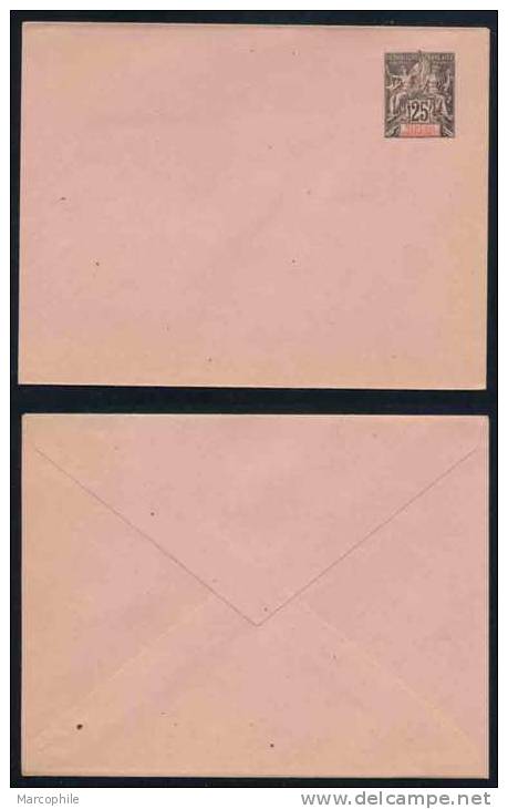 SENEGAL / 1892 ENTIER POSTAL 25 C. NOIR (ref 2654) - Covers & Documents