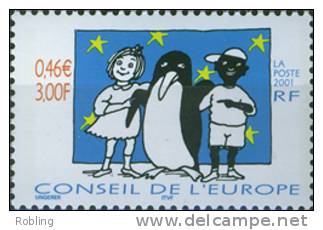 France 2001, Penguin, Antarctic, MNH 16473 - Penguins