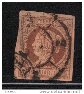 ESPAGNE N° 50 Obl. Signé Brun - Used Stamps