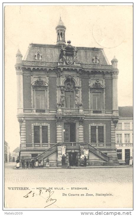 WETTEREN (9230) Stadhuis - Hotel De Ville - Wetteren