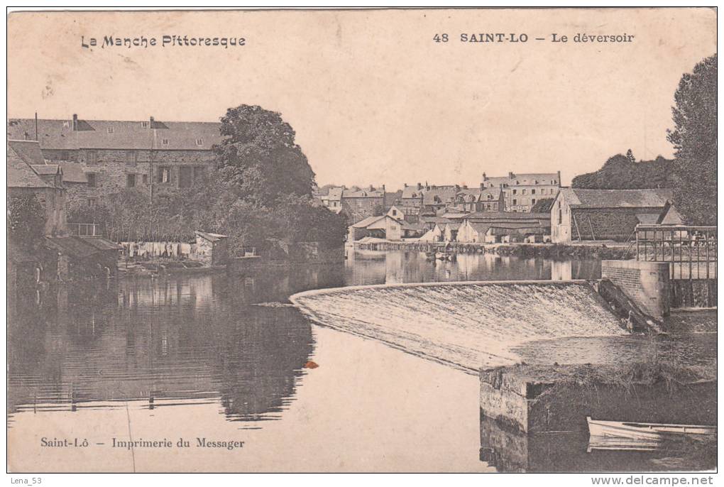 48   -   SAINT-LÔ   -   Le Déversoir - Saint Lo