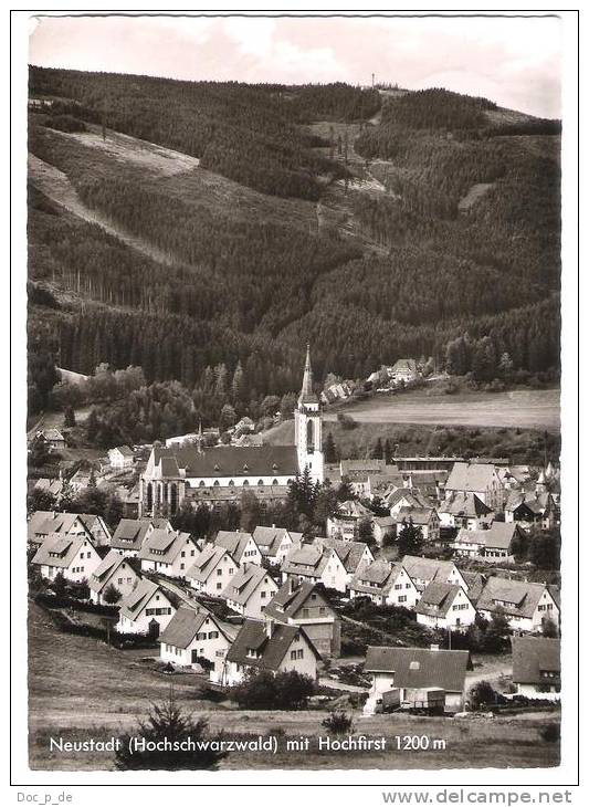 Deutschland - Neustadt Im Hochschwarzwald Mit Hochfirst - Hochschwarzwald