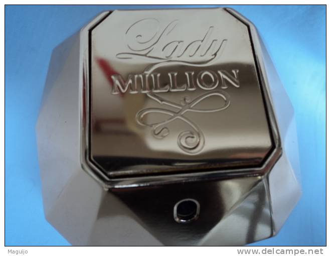 PACO RABANNE " LADY MILLION" VAPO EDP 50 ML  VIDE  LIRE !! - Flacons (vides)