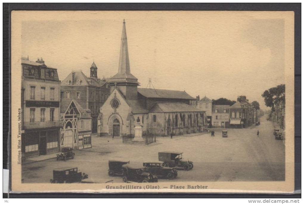 60 - Grandvilliers - Place Barbier - Grandvilliers