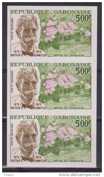 GABON  IMP/NON DENT  DR SCHWEITZER  N°PA159**MNH  Réf 911 - Albert Schweitzer