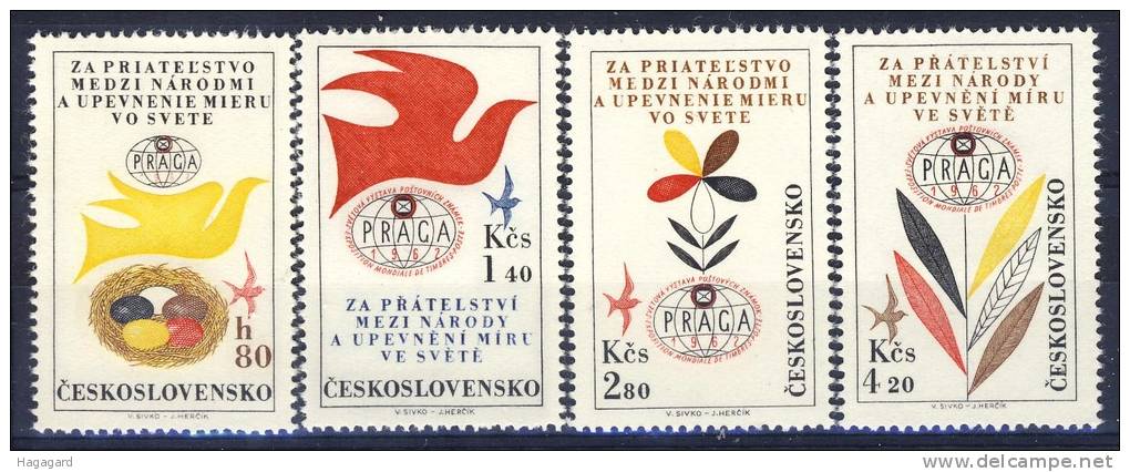 Czechoslovakia 1962. PRAGA. MNH(**) - Neufs